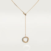 18K Trinity Diamonds Necklace