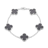18K Vintage Alhambra Five Motifs Bracelet